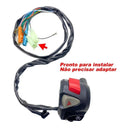 Punho Partida Modelo Cb 500 X Com Encaixe da Titan 160 Fan 160 Titan 150 Fan 150 Pisca Alerta