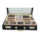 Faqueiro Inox 84 Peças Banhado Ouro 24k | Alfashop