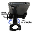 Suporte Celular Moto Bike Giratorio 360 Em Aluminio