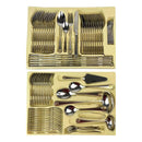 Kit De Faqueiro E Talheres Com 84 Peças Champs Elysees Cor Vermelho