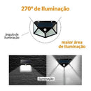 Kit 4 Luminária Solar Sensor | Alfashop