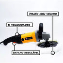 Politriz Angular Automotiva 7pol 1300w Nakasaki Profissional 110v
