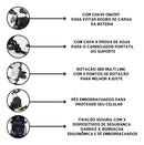 Suporte De Celular Moto Motocicleta Universal Com Carregador