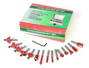 Kit Fresas Tupia 8mm Madeira Siga Tools 15 Peças com Estojo