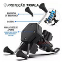 Suporte De Celular Moto Motocicleta Universal Com Carregador