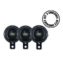 Kit 3 Buzina Universal para Moto Modelo Paquerinha 12V Preto