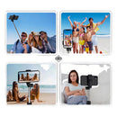 tripé pau de selfie com controle bluetooth