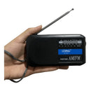 Rádio Am/fm Lelong Rádio Portátil Lelong Portátil bolso analógico portátil cor preto