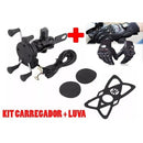 Kit Luva Para Moto Carregador USB | Alfashop