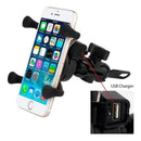 Suporte Celular Garrinha Moto USB | Alfashop