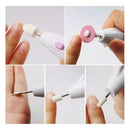 Lixa Polidor Manicure Pilha 5 Acessórios | Alfashop
