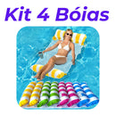Bóias de Piscina Rede flutuante Inflável Colchão para água Reclinável
