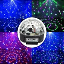 Globo LED RGB Laser Iluminação Festa | Alfashop