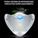 Cabine Sun5 48w Led Uv Secador Unhas | Alfashop