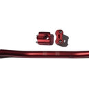 Guidão Fat Bar Vermelho Cb300 Fazer Next Xj6 Hornet Twister