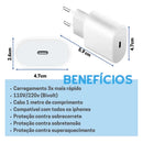 Carregador Turbo Iphone Todos Modelos | Alfashop