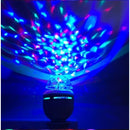 Lâmpada Led Colorido Globo Giratório Rgb Para Festas Bailes 110V/220V