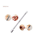 Kit 4 Espatula Para Unhas Inox Manicure Cutícula Pé Mão