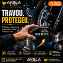 Trava Cadeado De Freio Disco Com Alarme Sonoro Para Moto