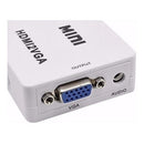 Adaptador Conversor HDMI VGA Áudio | Alfashop