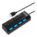 Hub USB Extensão 4 Portas 2.0 | Alfashop