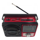 Rádio Retro Vintage Antigo Portátil Am Fm Sw Mp3 Usb Bateria