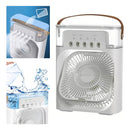 Mini Ar Condicionado Climatizador Umidificador Portátil Usb Cor Branco 110v/220v