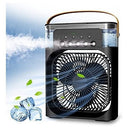 Mini Air Cooler Fan Usb Preto