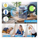 Mini Air Cooler Fan Usb Preto