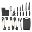 Jogo Talheres Utensílios Cozinha | Alfashop