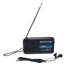 Rádio Am/fm Lelong Rádio Portátil Lelong Portátil bolso analógico portátil cor preto