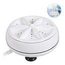 Mini Máquina Lavar Portátil Branco | Alfashop