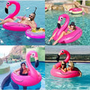 Boia inflável Flamingo 90 120 cm piscina praia