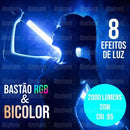 Bastão Led Rgb Varinha Preta 20w | Alfashop
