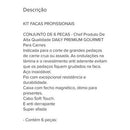 Faqueiros De  Churasco De Aço Nióbio  Profissional 6 Peças