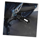 Pedaleira Moto Pedal Traseira Sport Universal Alumínio