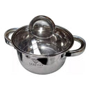Jogo Panelas Genebra Aço Inox 19 Peças 9 Camadas