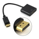 Cabo Adaptador Displayport X Hdmi 23cm Femea