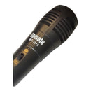 Microfone Para Karaoke Na Tv Dinâmico Cardióide Com Fio Cor Preto