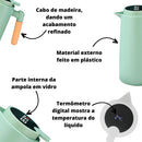 Garrafa Térmica Verde Display Smart | Alfashop