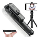 tripé pau de selfie com controle bluetooth