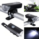 Kit Farol Bike LED Dianteiro e Traseiro Recarregável