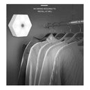 Kit 3 Luminárias LED Hexagonais com Controle Remoto