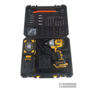 Chave de Impacto Profissional 48V Brushless NK com Bateria Lítio e Maleta 35 Peças