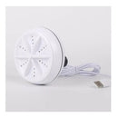 Mini Máquina Lavar Portátil Branco | Alfashop