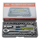Kit Ferramentas Soquetes 40 Pcs | Alfashop