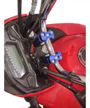 Par Alongador Guidão 22mm Preto Fazer 250/ Crf230 / Xr250