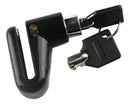 Cadeado Trava Disco Freio Preto | Alfashop