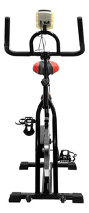Bicicleta ergométrica Nagano 102058588 cor preto e vermelho