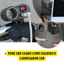 Carregador De Celular Usb Turbo Para Motos